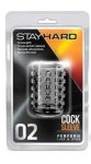 STAY HARD - COCK SLEEVE 02 CLEAR