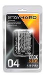 STAY HARD - COCK SLEEVE 04 CLEAR