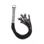8 Tail Polish Leather Flogger 22 inch