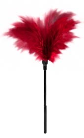 GP SMALL FEATHER TICKLER RED