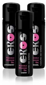 EROS Pleasure - Kissable Massage Gel Warming - CARAMEL - 100