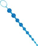 Oriental Jelly Butt Beads 10.5 blue
