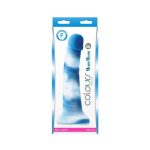 Colours - Pleasures - Yum Yum 8" Dildo - Blue