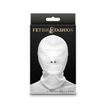   Fetish & Fashion - Zippered Mouth Hood - White - Alternate Package