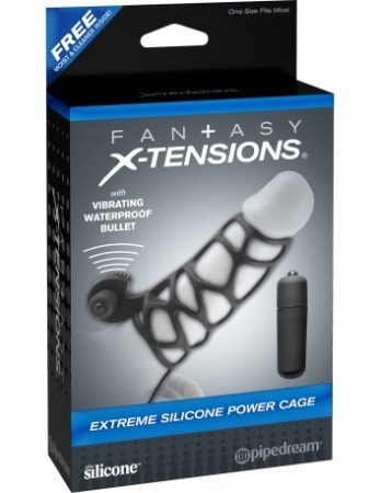 Extreme Silicone Power Cage Black