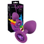 Colorful Joy Jewel Purple Plug